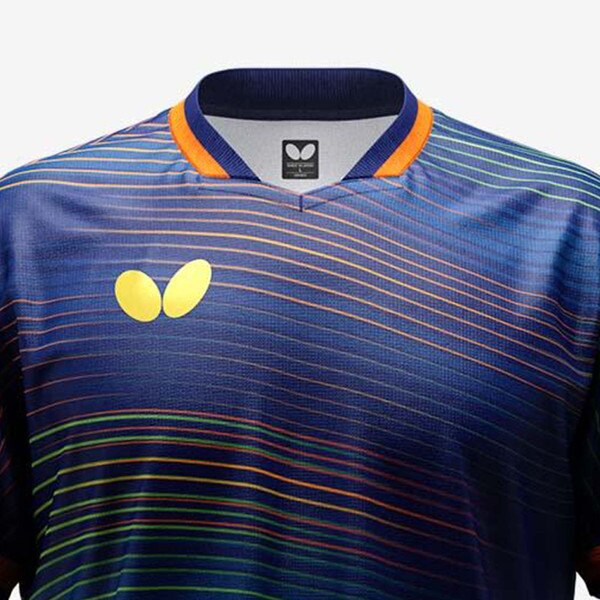 Butterfly Elistar11 Shirt - Navy - Front